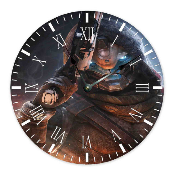 Cayde 6 Bungie s Destiny Round Non-ticking Wooden Wall Clock