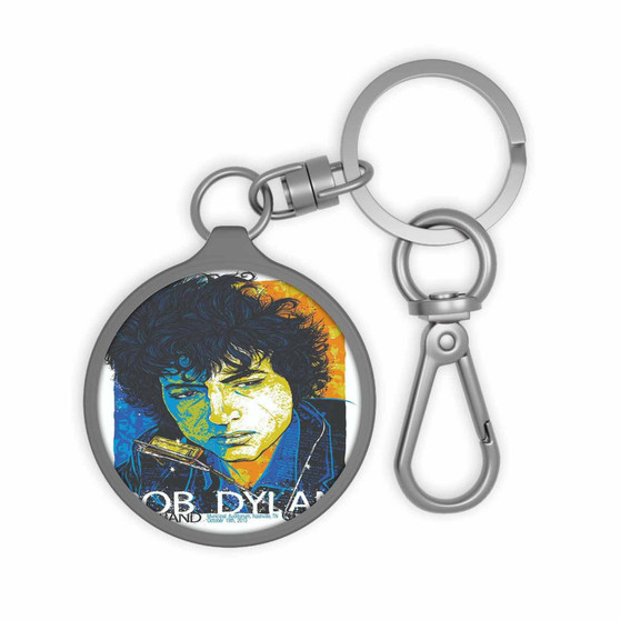 Bob Dylan And His Band Keyring Tag Acrylic Keychain With TPU Cover