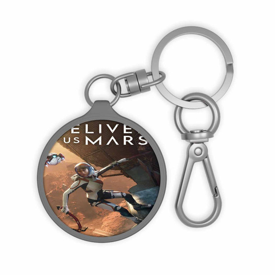 Deliver Us Mars Keyring Tag Acrylic Keychain With TPU Cover