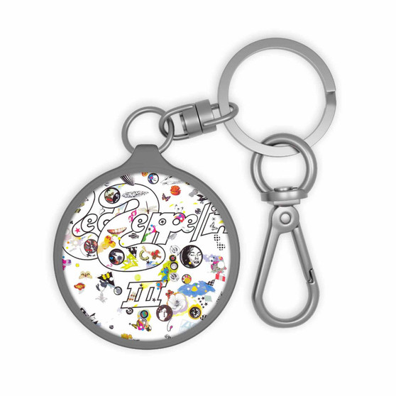Led Zeppelin III 1970 Keyring Tag Acrylic Keychain With TPU Cover