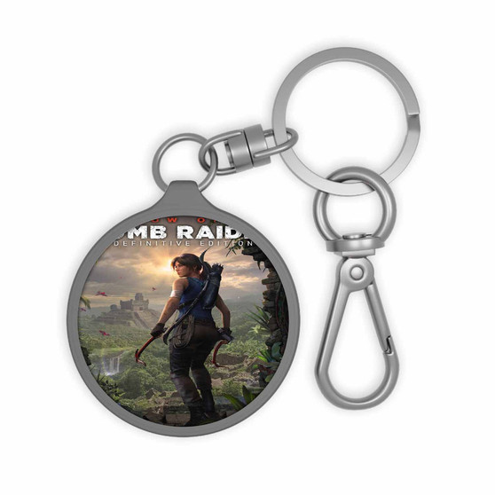 Shadow of the Tomb Raider Keyring Tag Acrylic Keychain With TPU Cover