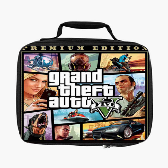 Grand Theft Auto V Premium Edition Lunch Bag Fully Lined and Insulated