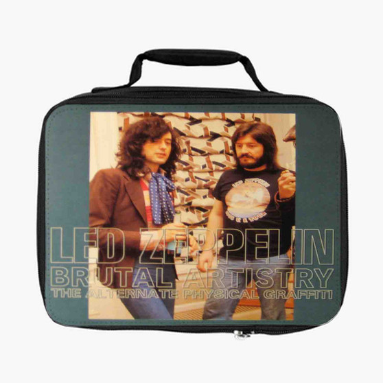 Led Zeppelin Brutal Artistry 1997 Lunch Bag Fully Lined and Insulated