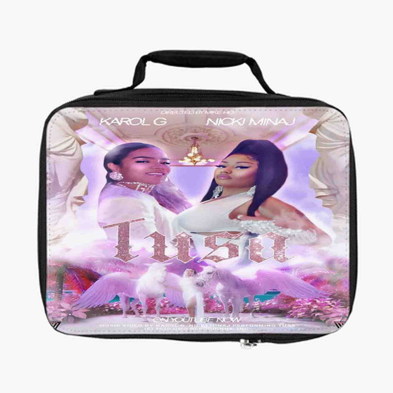 Karol G and Nicki Minaj Lunch Bag Fully Lined and Insulated