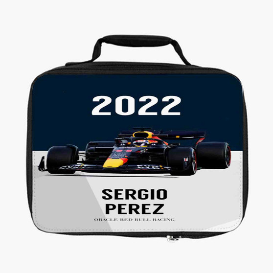 Sergio Perez F1 Red Bull Racing Lunch Bag Fully Lined and Insulated