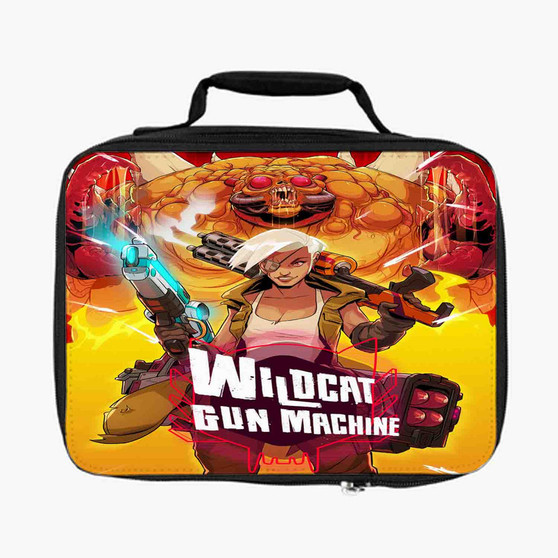 Wildcat Gun Machine Lunch Bag Fully Lined and Insulated