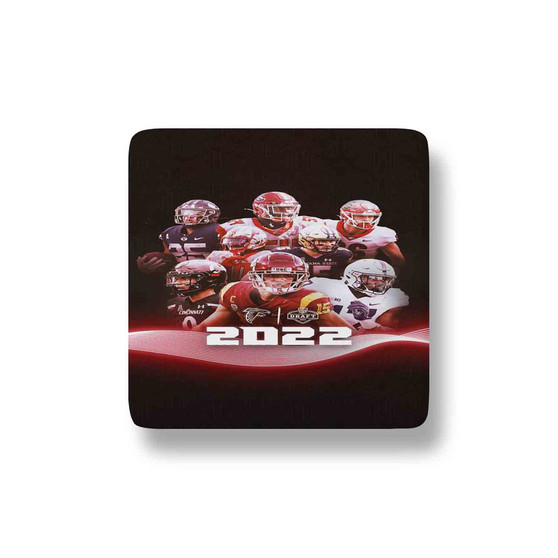 Atlanta Falcons NFL 2022 Squad Porcelain Magnet Square