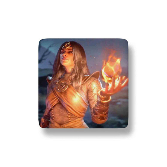 Sorceress Diablo IV Porcelain Magnet Square