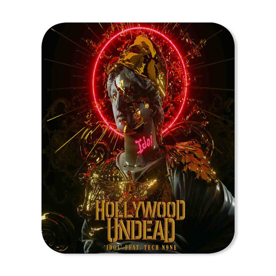 Hollywood Undead Idol Feat Tech N9 NE Rectangle Gaming Mouse Pad