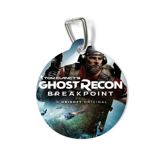 Ghost Recon Breakpoint Round Pet Tag Coated Solid Metal