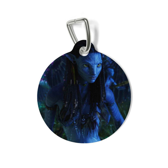 Neytiri Avatar The Way of Water Round Pet Tag Coated Solid Metal