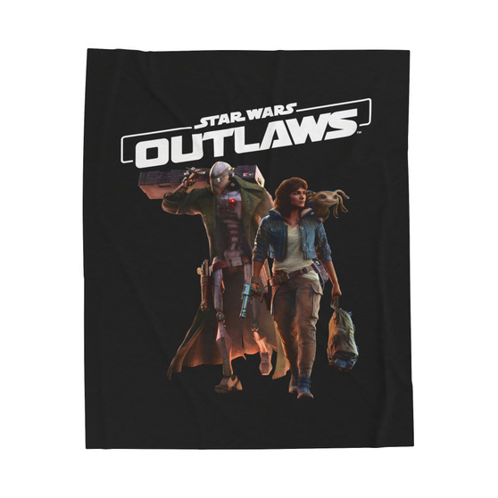 Star Wars Outlaws Polyester Bedroom Velveteen Plush Blanket