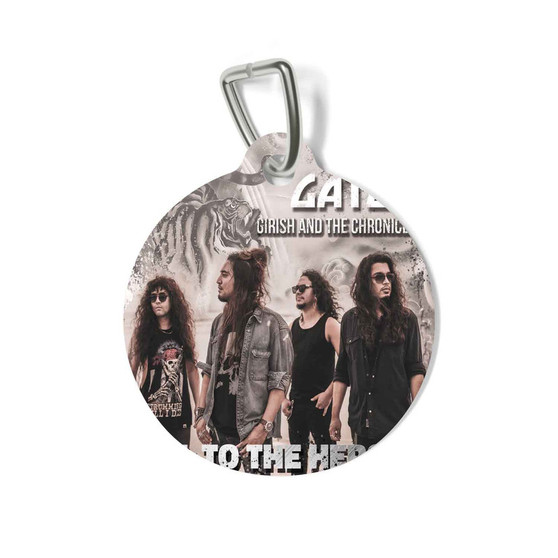 Girish And The Chronicles Hail to the Heroes Round Pet Tag Coated Solid Metal