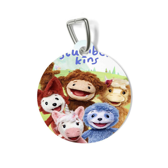 Slumberkins Round Pet Tag Coated Solid Metal