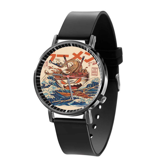 The Great Ramen off Kanagawa Quartz Watch With Gift Box