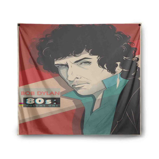 Bob Dylan 80s Indoor Wall Polyester Tapestries