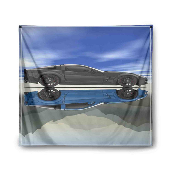 Chevrolet Corvette C6 Z06 Indoor Wall Polyester Tapestries