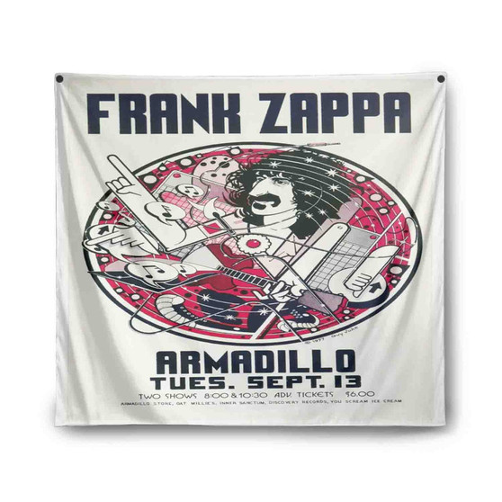 Frank Zappa Armadillo Indoor Wall Polyester Tapestries