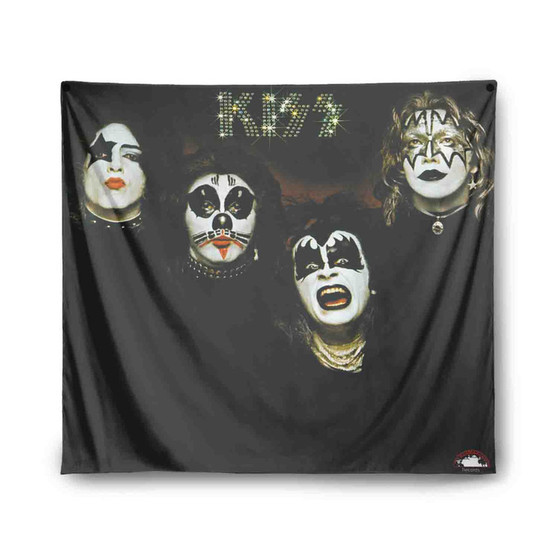 Kiss 1974 Indoor Wall Polyester Tapestries