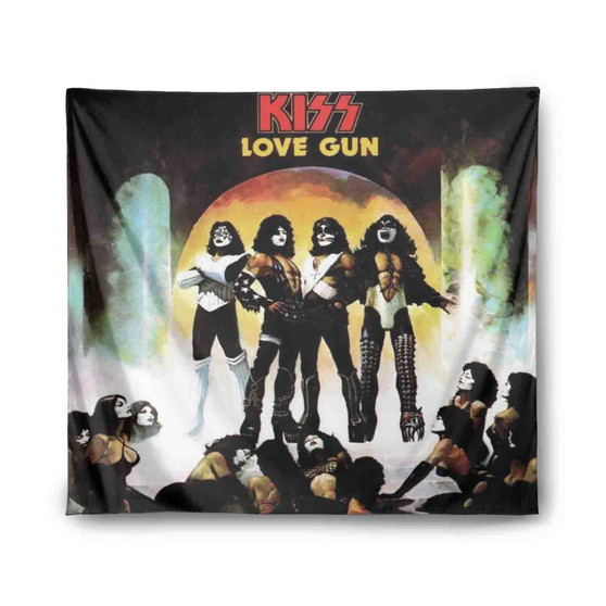 Kiss Love Gun 1977 Indoor Wall Polyester Tapestries