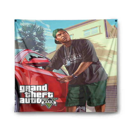 Lamar Davis Grand Theft Auto V Indoor Wall Polyester Tapestries