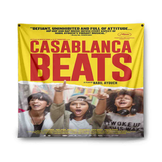 Casablanca Beats Indoor Wall Polyester Tapestries