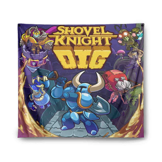 Shovel Knight Dig Indoor Wall Polyester Tapestries