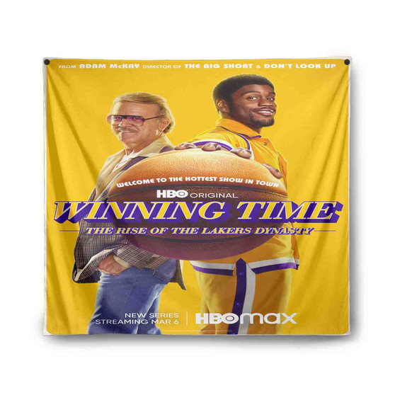 Winning Time The Rise of the Lakers Dynasty Indoor Wall Polyester Tapestries