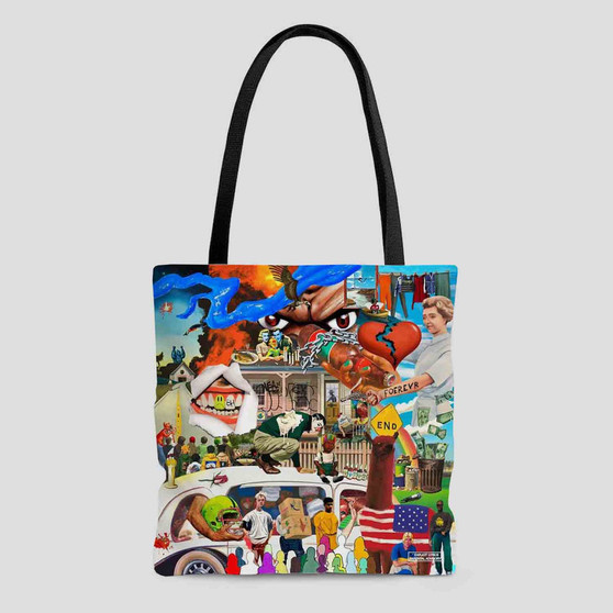 BROCKHAMPTON The Family Polyester Tote Bag AOP