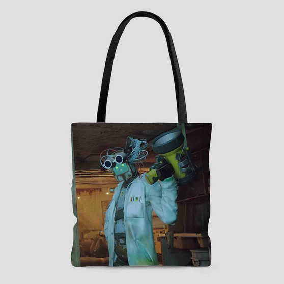 Doc Stray Polyester Tote Bag AOP