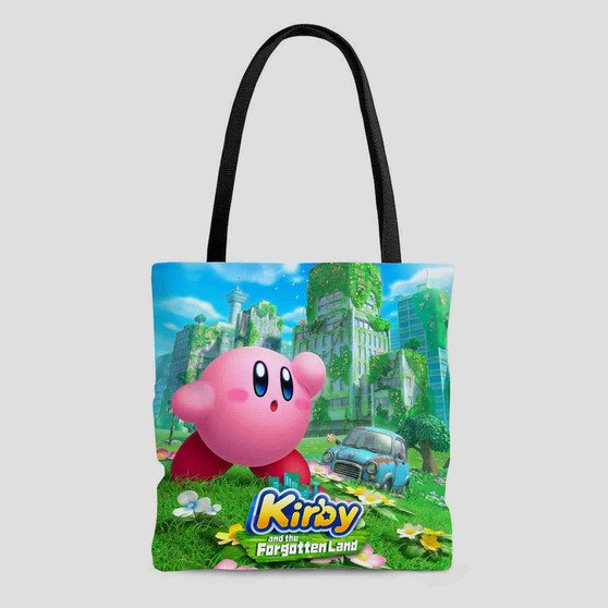 Kirby and the Forgotten Land Polyester Tote Bag AOP