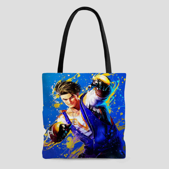 Luke Street Fighter 6 Polyester Tote Bag AOP