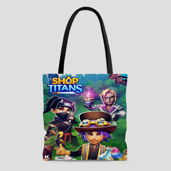 Shop Titans Polyester Tote Bag AOP