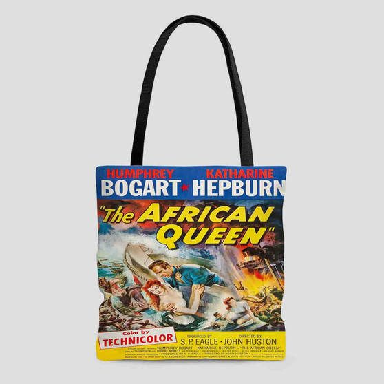 The African Queen Movie Polyester Tote Bag AOP