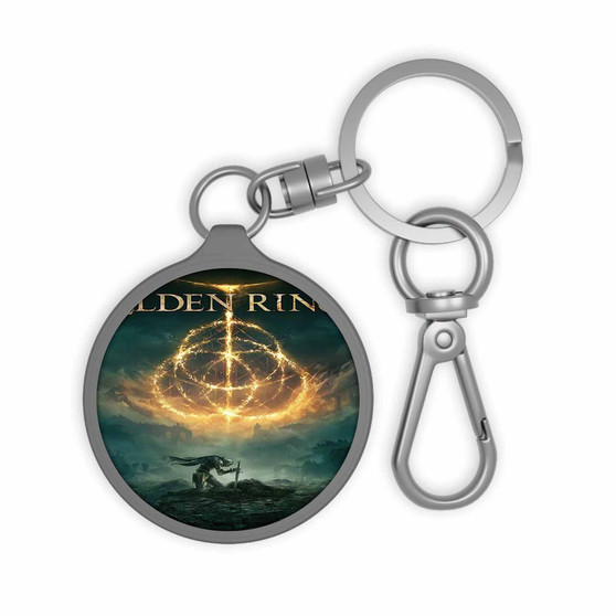 Elden Ring Battlefield of the Fallen Keyring Tag Acrylic Keychain With TPU Cover