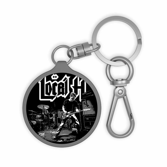 Local H Keyring Tag Acrylic Keychain With TPU Cover