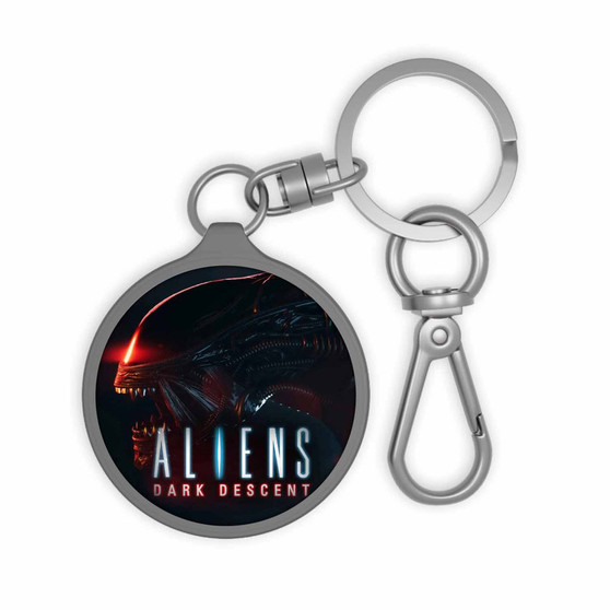 Aliens Dark Descent Keyring Tag Acrylic Keychain TPU Cover