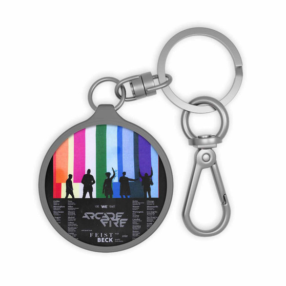 Arcade Fire Tour 2022 Keyring Tag Acrylic Keychain TPU Cover
