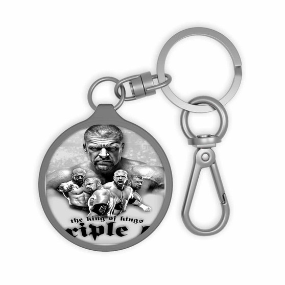Triple H The King Keyring Tag Acrylic Keychain TPU Cover