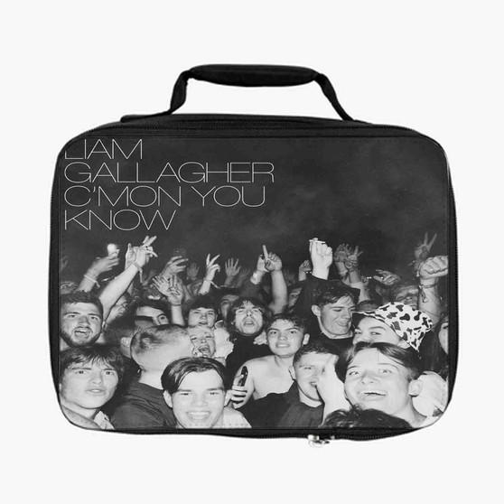 Liam Gallagher C mon You Know Lunch Bag Fully Lined and Insulated