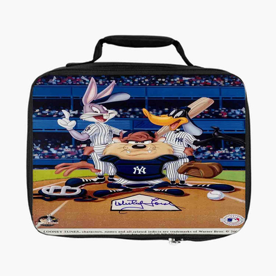 Looney Tunes New York Yankees Lunch Bag Fully Lined and Insulated