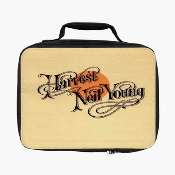 Neil Young Harvest Lunch Bag Fully Lined and Insulated