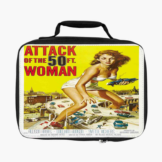 Attack of the 50 Foot Woman Lunch Bag With Fully Lined and Insulated