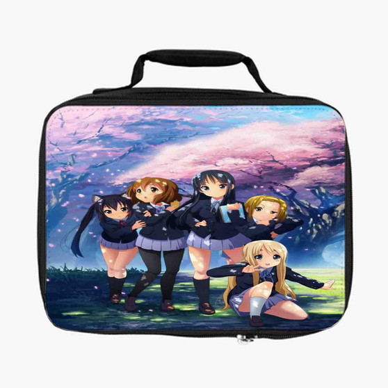 K On Anime Girls Lunch Bag With Fully Lined and Insulated