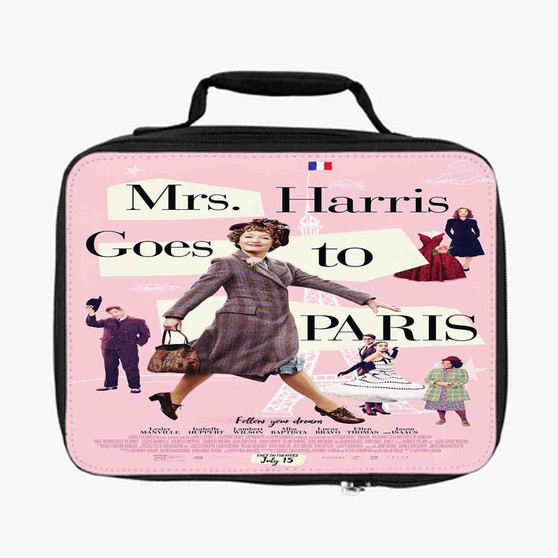 Mrs Harris Goes to Paris Lunch Bag With Fully Lined and Insulated