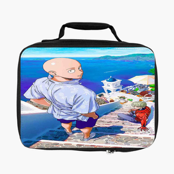 Saitama One Punch Man Lunch Bag With Fully Lined and Insulated