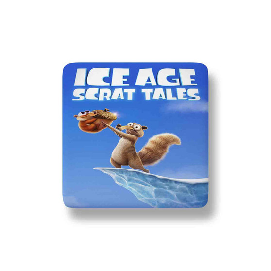 Ice Age Scrat Tales Porcelain Magnet Square