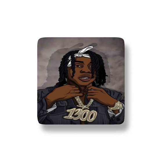 Polo G Poster Porcelain Magnet Square