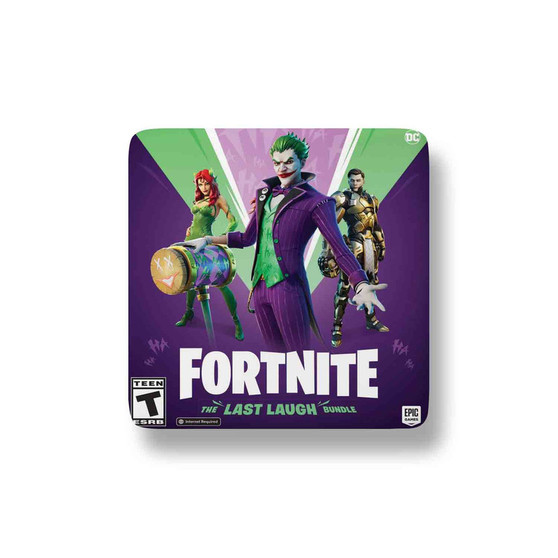 Fortnite The Last Laugh Bundle PS5 Porcelain Refrigerator Magnet Square