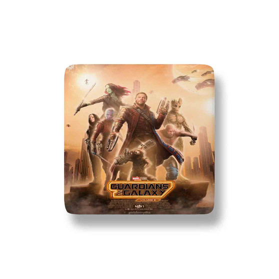 Guardians of The Galaxy Volume 3 Porcelain Refrigerator Magnet Square